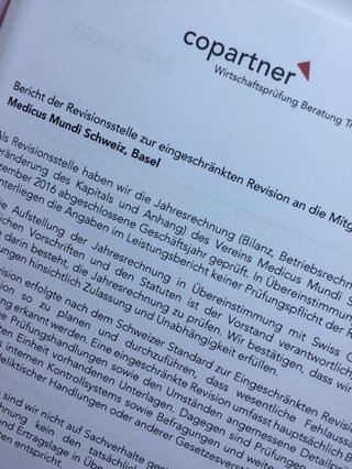 Bilan et compte de résultat de 2020 - Rapport de révision